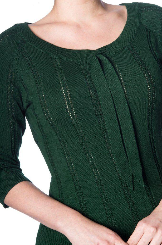 Belle Bow Piontelle Top-Banned-Dark Fashion Clothing