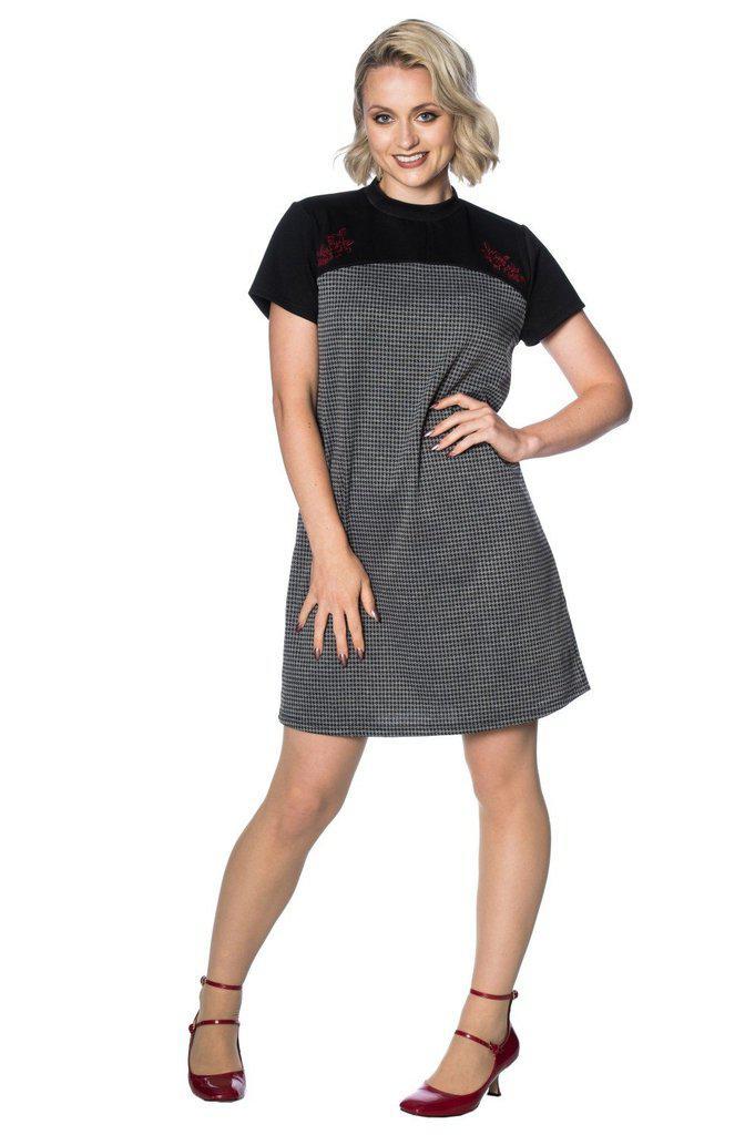 Betty Colour Block Dress-Banned-Dark Fashion Clothing