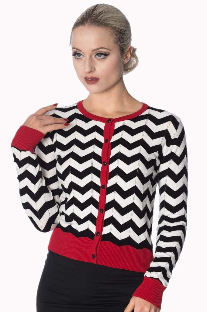 Black Coffee Cardigan-Banned-Dark Fashion Clothing