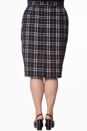 Bliss Plus Size Skirt-Banned-Dark Fashion Clothing