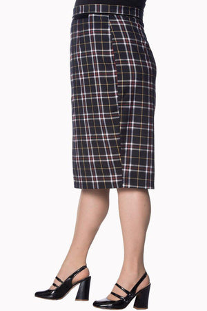 Bliss Plus Size Skirt-Banned-Dark Fashion Clothing