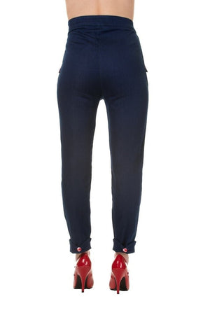 Blueberry Hill Trousers-Banned-Dark Fashion Clothing