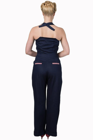Blueberry Hills Jumpsuit-Banned-Dark Fashion Clothing
