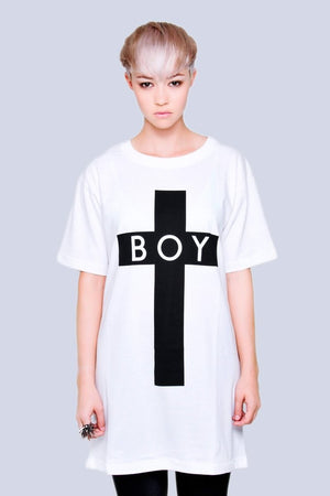 Boy Cross T-Shirt - Unisex-Long Clothing-Dark Fashion Clothing