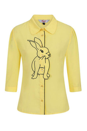 Bunny Hop Blouse-Banned-Dark Fashion Clothing