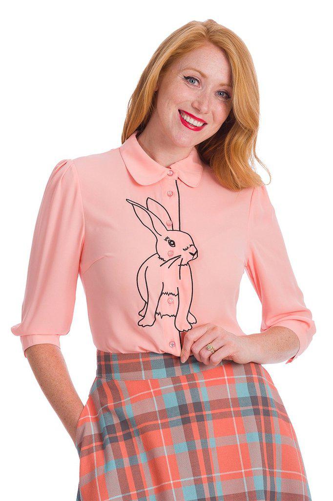 Bunny Hop Blouse-Banned-Dark Fashion Clothing
