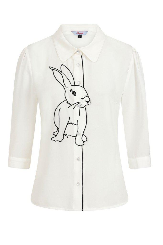 Bunny Hop Blouse-Banned-Dark Fashion Clothing