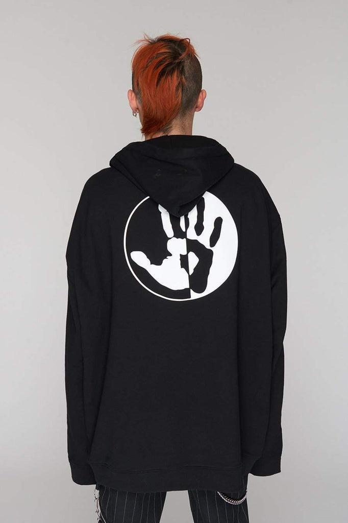 By Any Means Zip Hoodie - Unisex-Long Clothing-Dark Fashion Clothing