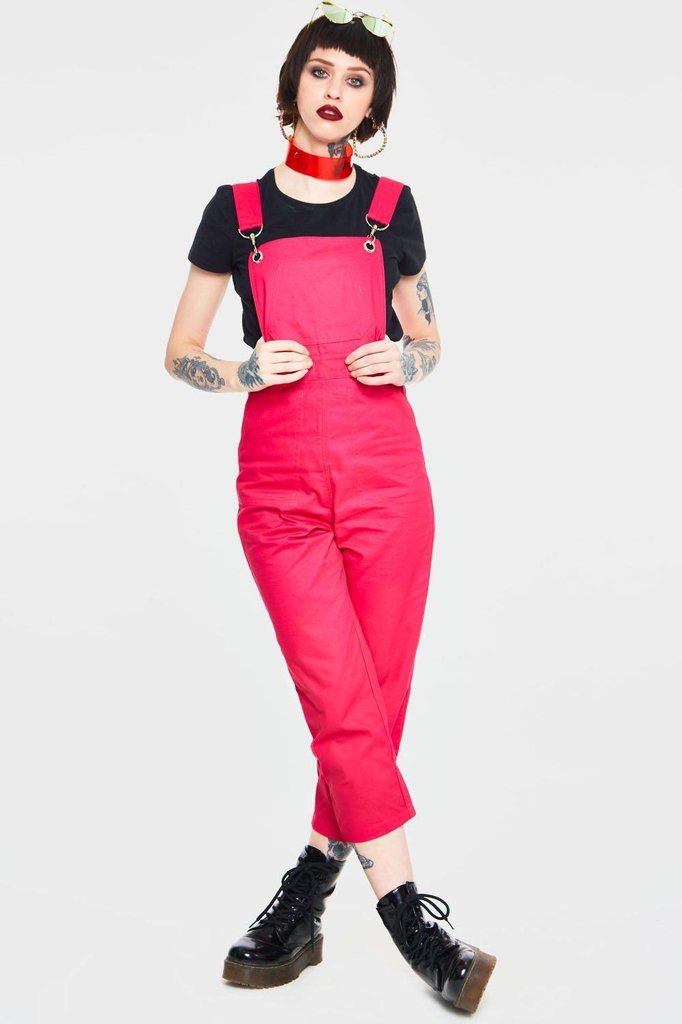 Candy Overalls-Jawbreaker-Dark Fashion Clothing