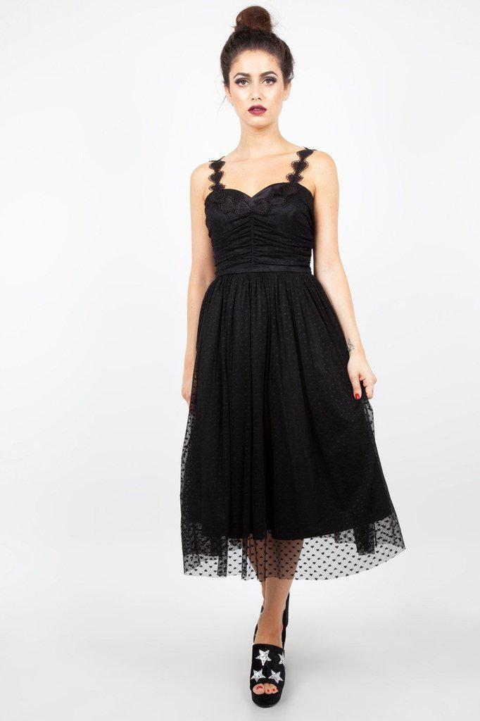 Carrie Dark Heart Prom Dress-Jawbreaker-Dark Fashion Clothing