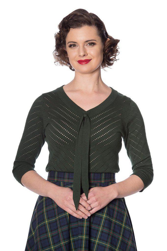 Charlie Chevron Top-Banned-Dark Fashion Clothing