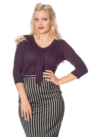 Charlie Chevron Top-Banned-Dark Fashion Clothing
