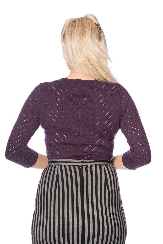 Charlie Chevron Top-Banned-Dark Fashion Clothing