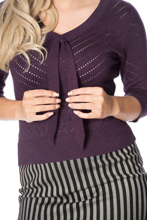 Charlie Chevron Top-Banned-Dark Fashion Clothing