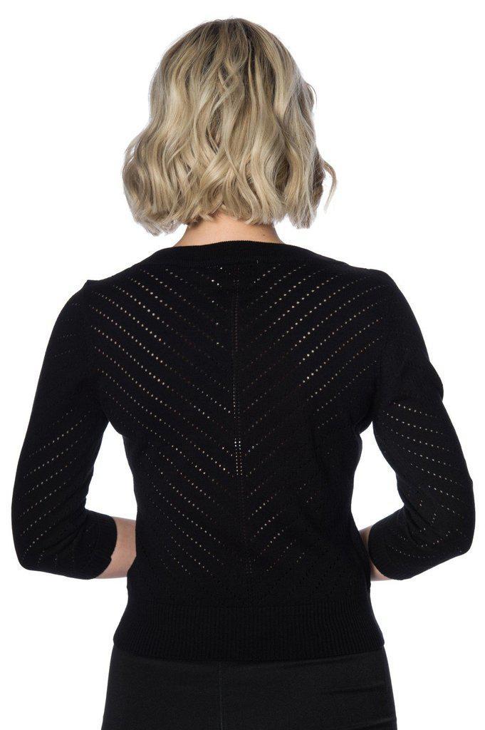 Charlie Chevron Top-Banned-Dark Fashion Clothing