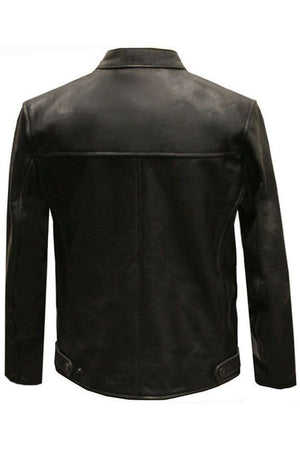 Childrens Trojan Motorcycle Jacket-Skintan Leather-Dark Fashion Clothing