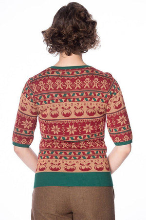 Christmas Pud Jumper-Banned-Dark Fashion Clothing