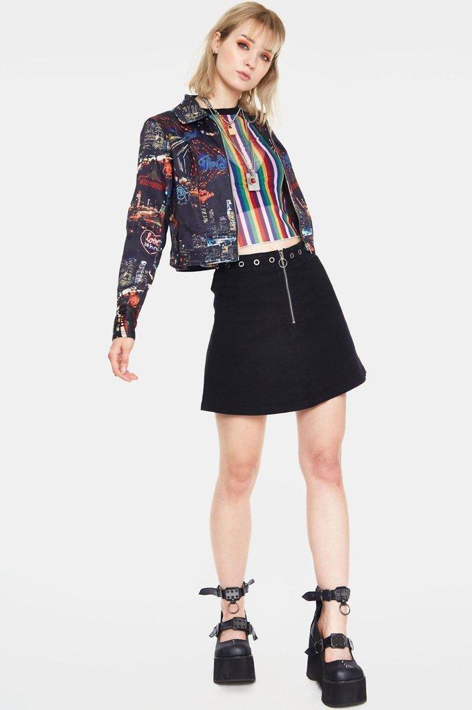 City Lights of Paradise Jacket-Jawbreaker-Dark Fashion Clothing