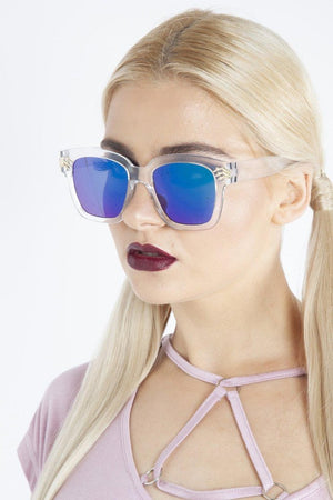 Clawed Wayfarer Shades-Jawbreaker-Dark Fashion Clothing