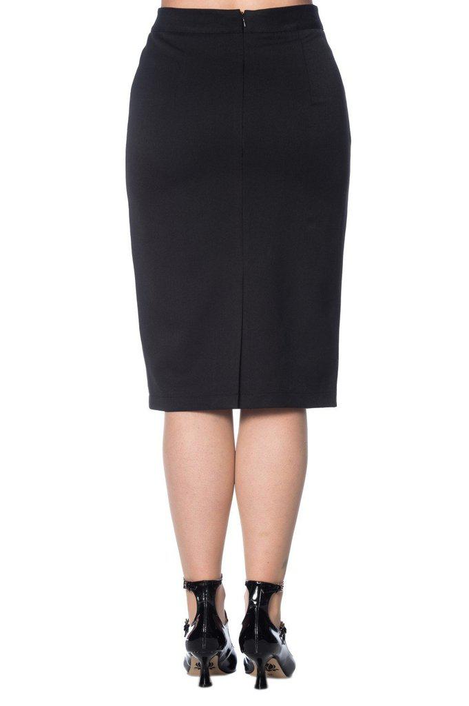 Colour Block Skirt-Banned-Dark Fashion Clothing