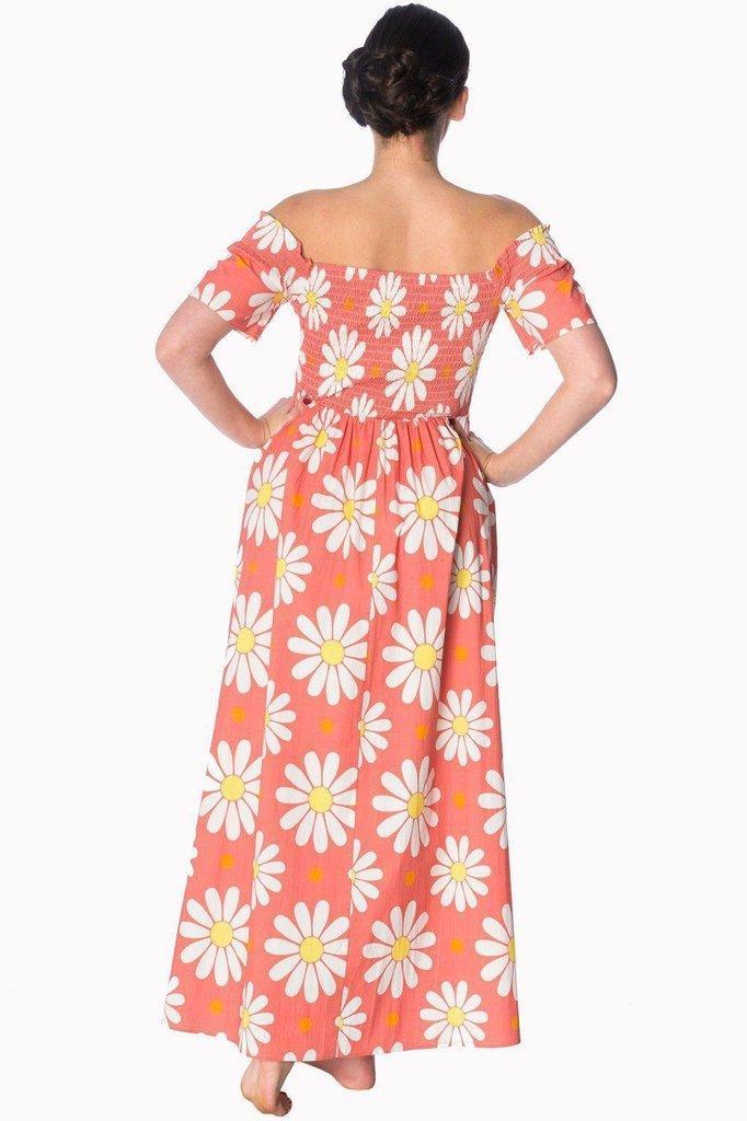 Crazy Daisy Plus Size Smock Dress-Banned-Dark Fashion Clothing