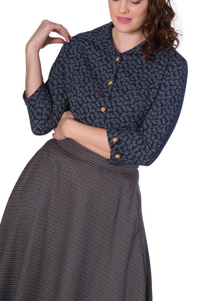 Cute Check Mate Skirt-Banned-Dark Fashion Clothing