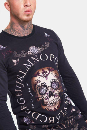 Day of the Dead Sweatshirt-Jawbreaker-Dark Fashion Clothing