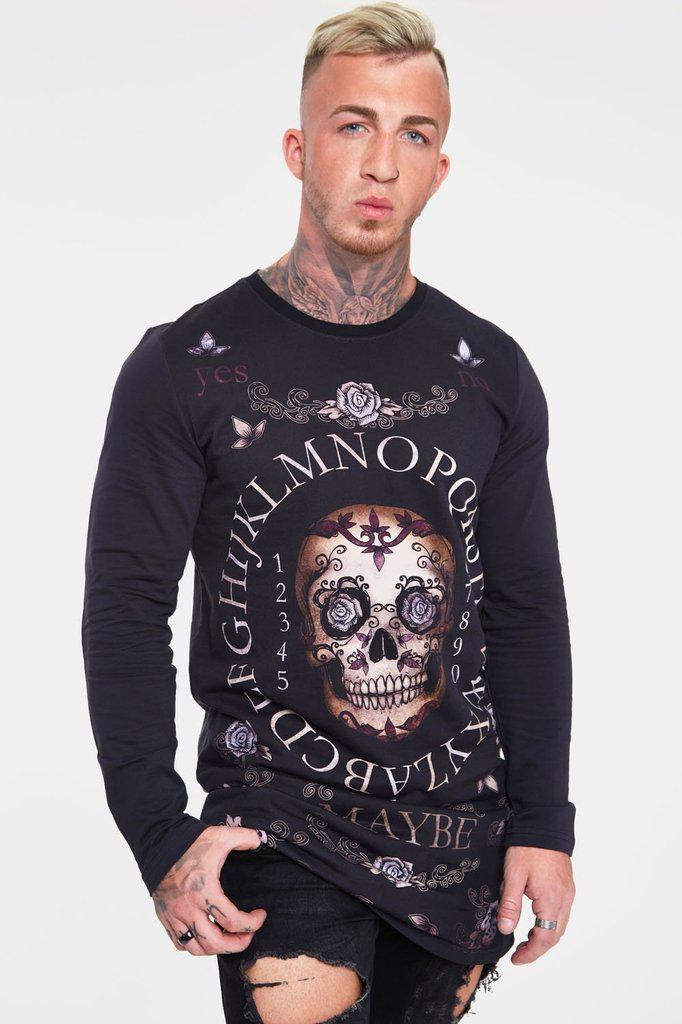 Day of the Dead Sweatshirt-Jawbreaker-Dark Fashion Clothing