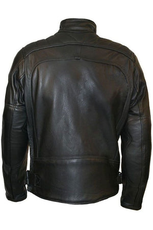 Daytona Biker Jacket-Skintan Leather-Dark Fashion Clothing