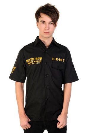 Deathrow Shirt-Banned-Dark Fashion Clothing