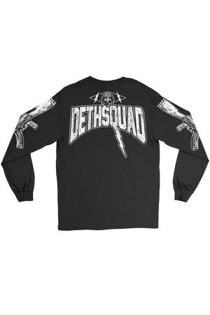 Deth Squad AK47 Longsleeve Tee-Toxico-Dark Fashion Clothing