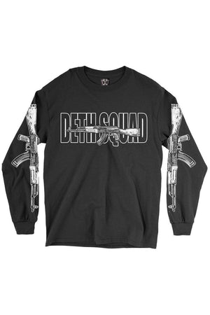 Deth Squad AK47 Longsleeve Tee-Toxico-Dark Fashion Clothing