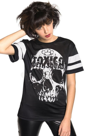 Deth Squad Ladies Mesh T-Shirt-Toxico-Dark Fashion Clothing