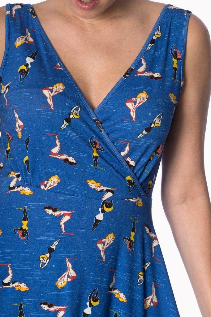 Dive In Sundress-Banned-Dark Fashion Clothing