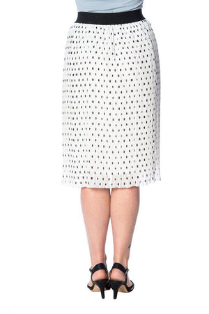 Dots About Spots Skirt-Banned-Dark Fashion Clothing