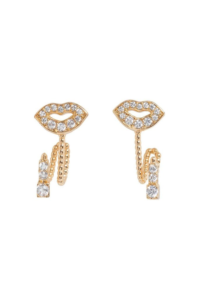 Elegant Lipstick Studs-Voodoo Vixen-Dark Fashion Clothing