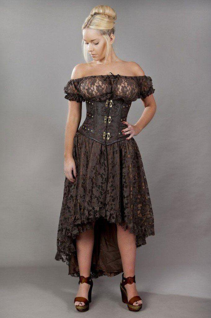 Steampunk Clothing - Steampunk Dress, Skirts, Jackets, Tops Tagged "brown" - Dark Fashion Clothing Steampunk Clothing - Steampunk Dress, Skirts, Jackets, Tops Tagged "brown" - Dark Fashion Clothing