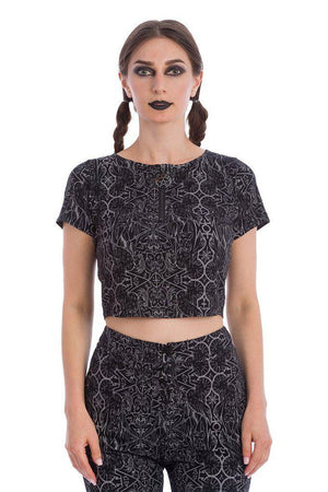 Esoteric Top-Banned-Dark Fashion Clothing