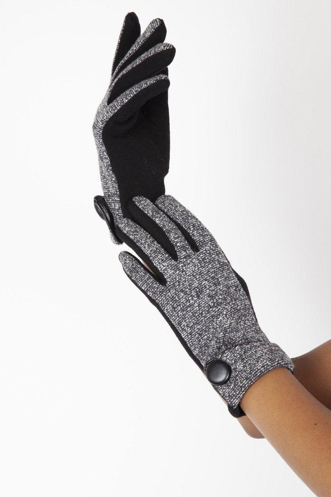 Evelyn 40s Speckled Gloves-Voodoo Vixen-Dark Fashion Clothing