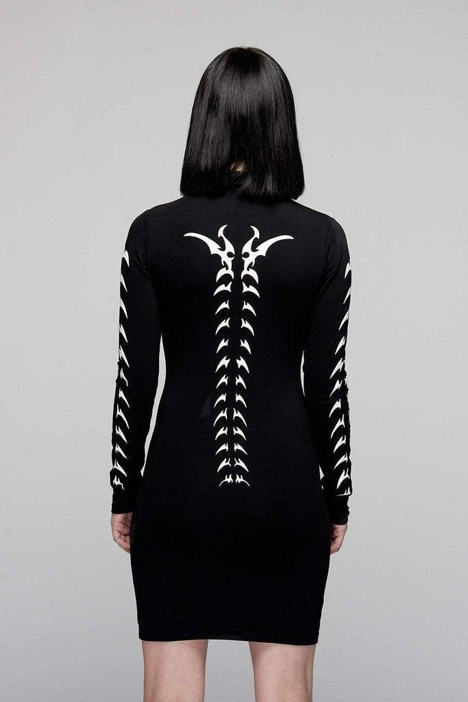 Exo Dress-Long Clothing-Dark Fashion Clothing