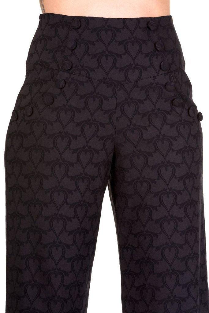 Fantasy Island Pants-Banned-Dark Fashion Clothing