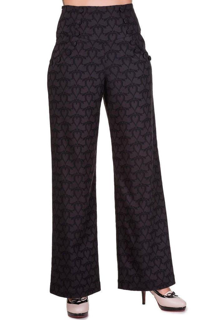 Fantasy Island Pants-Banned-Dark Fashion Clothing