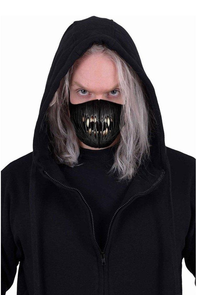 First Bite - Protective Face Masks-Spiral-Dark Fashion Clothing