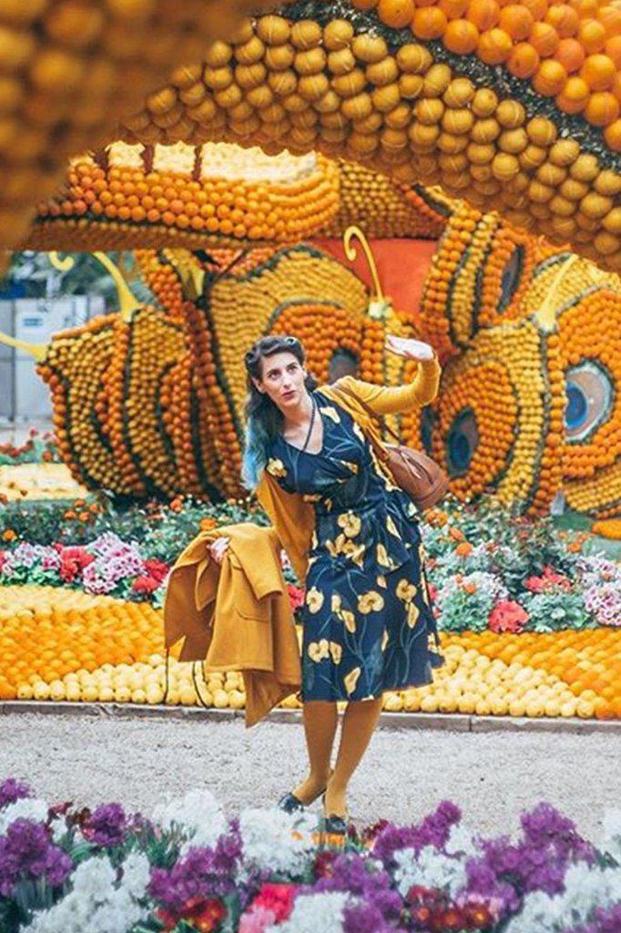 Flora Calla Lily 40s Style Dress-Voodoo Vixen-Dark Fashion Clothing