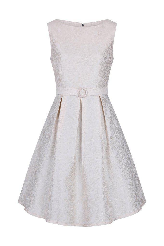 Florida Jacquard Dress-Banned-Dark Fashion Clothing