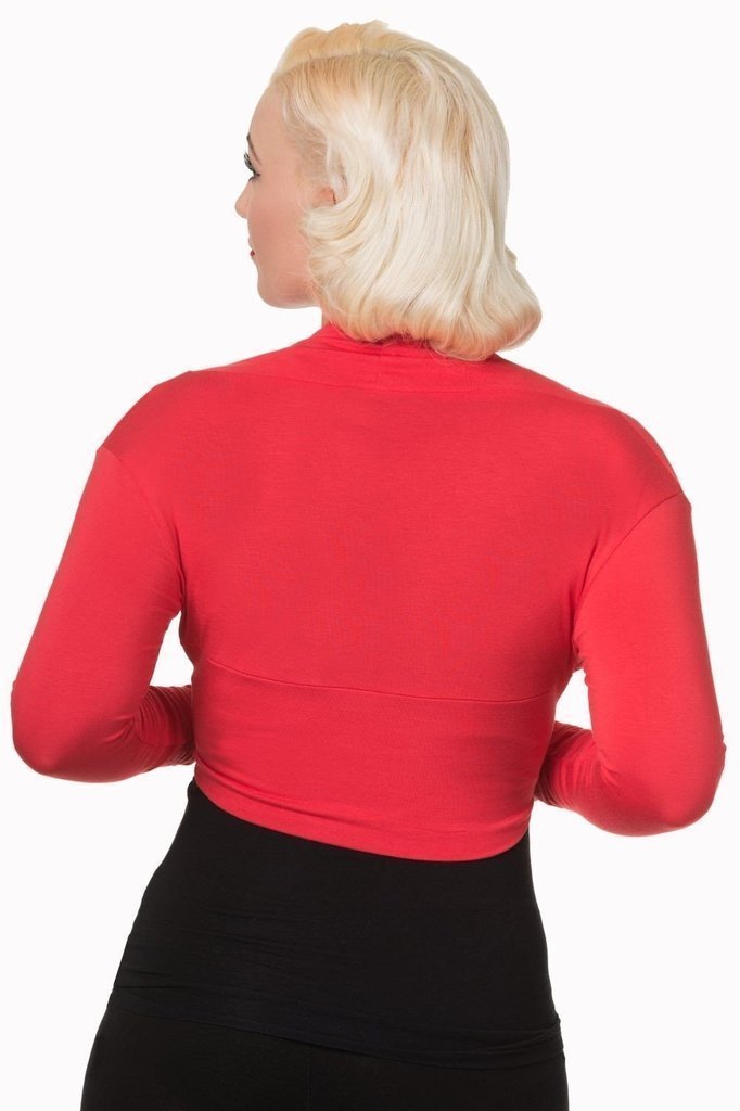 Folded Shrug-Banned-Dark Fashion Clothing