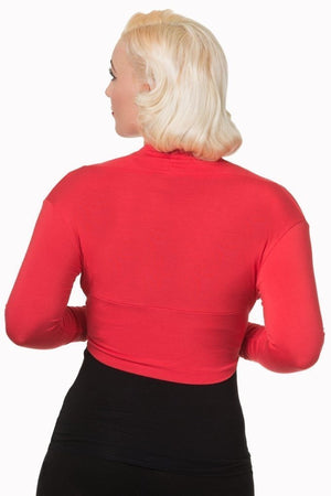 Folded Shrug-Banned-Dark Fashion Clothing