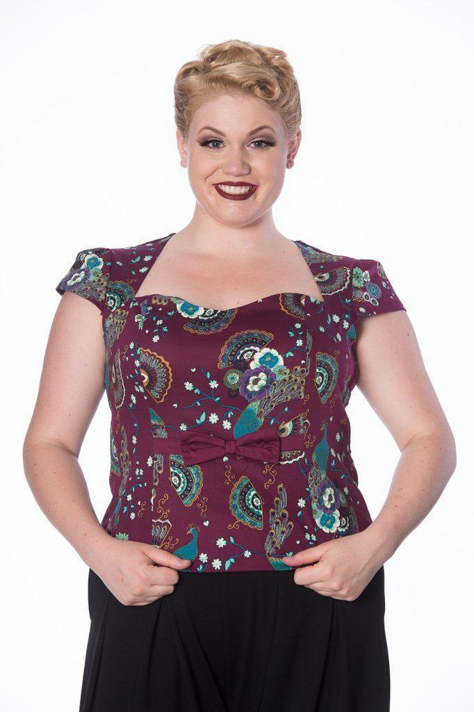 Frankie Plus Size Top-Banned-Dark Fashion Clothing