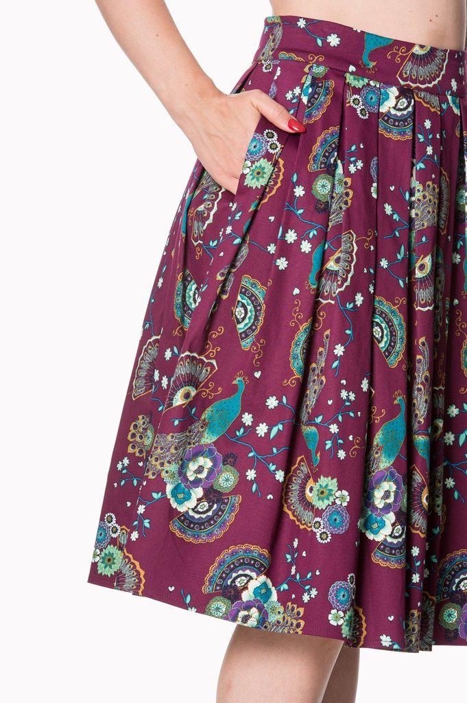 Frankie Skirt-Banned-Dark Fashion Clothing