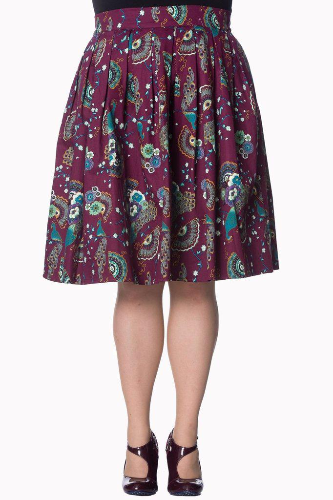 Frankie Skirt-Banned-Dark Fashion Clothing